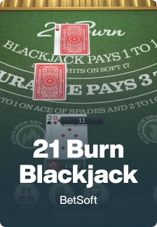 21 Burn Blackjack game tile