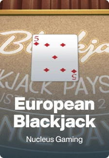 European Blackjack game tile