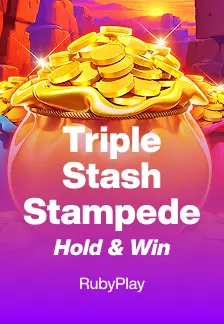 Triple Stash Stampede Hold & Win